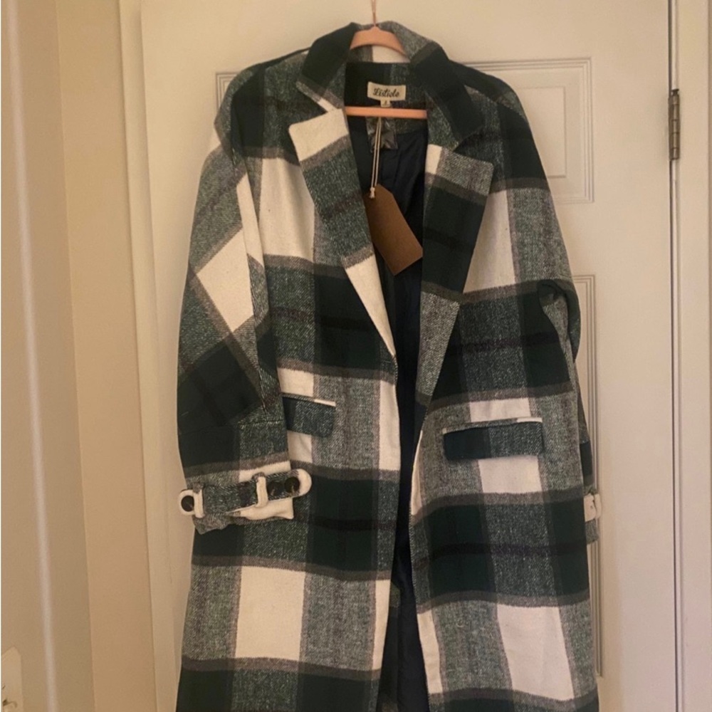 NWT oversized peacoat